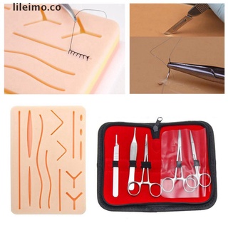 lilimo - kit de sutura todo incluido para desarrollar y perfeccionar técnicas de sutura.