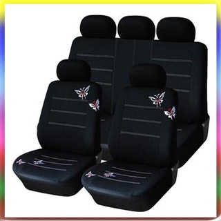 6 = funda De asiento De coche para automóvil/cobertura bordada Universal/accesorios para automóvil