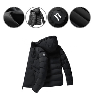 fundukan bolsillos chaqueta caliente invierno acolchado abajo abrigo agradable a la piel para uso diario