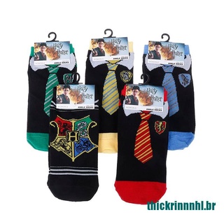 Hotxmagician medias De Harry Potter accesorios Cosplay calcetines De algodón transpirable
