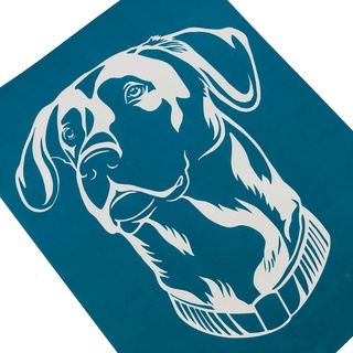 tro Great Dane Dog Self Adhesive Silk Screen Printing Stencil Mesh Transfers for DIY (4)