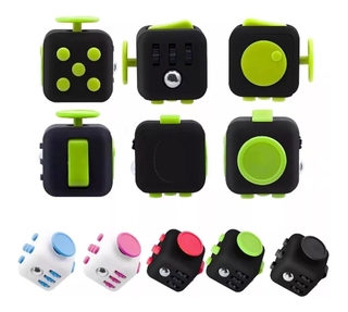 Fidget Cube-Anti-Stress, Hyperactivity And Anxiety Cube-Varios Colores