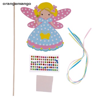 Orangemango 1Pc DIY Fairy Stick Handmade Princess Magic Stick Materials Sticker Girl Craft CO