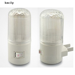 kaciiy 4 led montaje en pared dormitorio lámpara de noche licht enchufe de luz bombilla ac 3w co