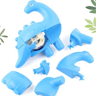 Cubo de rubik Stegosaurus Triceratops Kindergarten inteligencia desarrollo juguetes educativos (3)