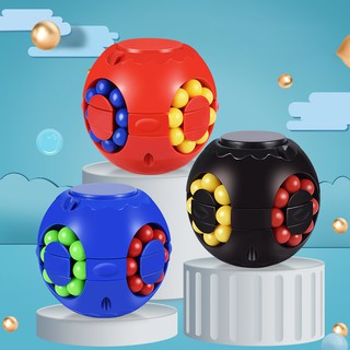 Gorro mágico para niños Cubo De hamburguesa Rubik Fingertip Spinner desarrollo De inteligencia descompresión creativa juguetes Educativos