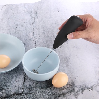 batidor de huevos eléctrico espumador de leche espumador batidor batidora de acero inoxidable