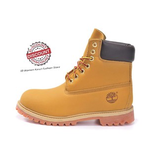 listo stock timberland mujeres hombres zapatos de deporte unisex botas de alta parte superior amarillo marrón (5)