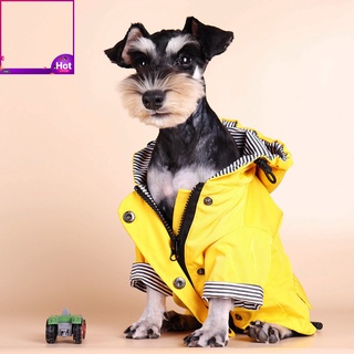 Chamarra cálida Para mascotas/mascota/Cachorro/sudadera con capucha/chaqueta De lluvia/a prueba De agua Para perros pequeños/medianos/Grandes (2)