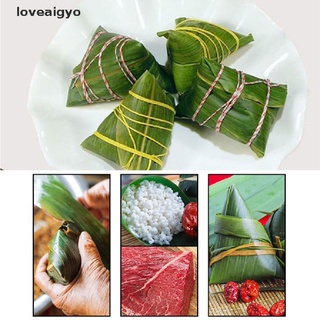 loveaigyo hojas de bambú secas puro natural zongzi pegajoso arroz bola de masa 100% orgánico 50pcs co (4)