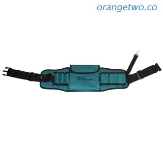 orangetwo Hardware Toolkit Mechanics Waist Tool Bags Waterproof Oxford Cloth Multi Organize Pockets Storage Pouch Electrician Worker Supply