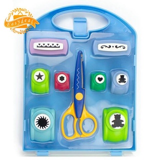 Kamei Punch Set Scrapbooking Punches & Scrapbook School relieve papel grabado agujero Punch papel Punch,Craft