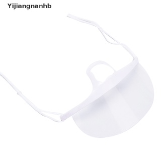 yijiangnanhb reutilizado transparente anti-niebla antisaliva boca escudo plástico cubierta boca caliente