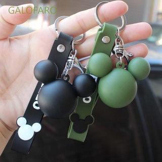 GALOFARO Creative Cartoon Key Rings Cute Bag Charm Keychain Gifts For Women Fashion Mickey head Cartoon PVC Lovely Car Pendant/Multicolor