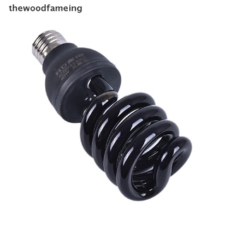 [thewoodfameing] E27 220V 40W luz de baja energía CFL UV bombilla de tornillo ultravioleta violeta lámpara [thewoodfameing] (3)