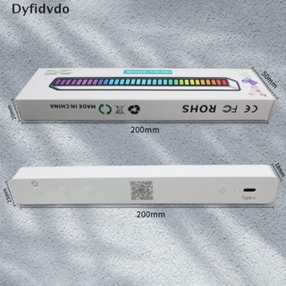 Dyfidvdo USB LED tira de luz de Control de sonido Pickup ritmo luz música RGB luz ambiental MY