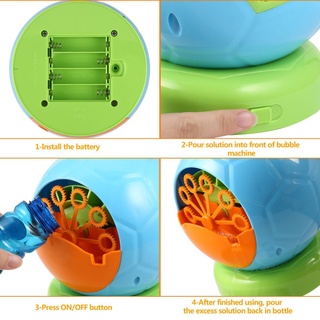 0913d portátil máquina de burbujas soplando jabón burbujas fabricante de burbujas juguete regalo para niños