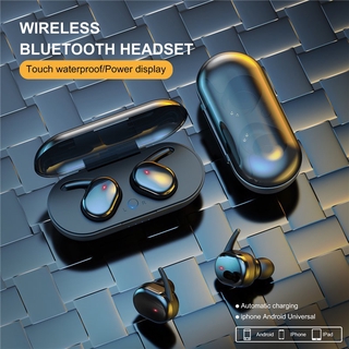 Y30 audífonos inalámbricos para Android iPhone audífonos Bluetooth 5.0 con audífonos motocicleta Auto-reproductor de sonido estéreo 3D inalámbricos (3)