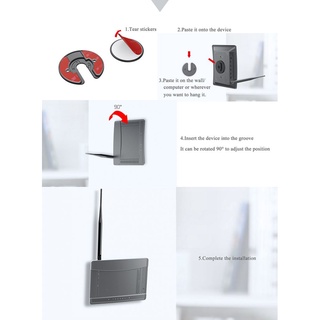 Soporte giratorio de pared soporte para iPad/set top box/caja de TV/disco duro/movil power upbest (7)