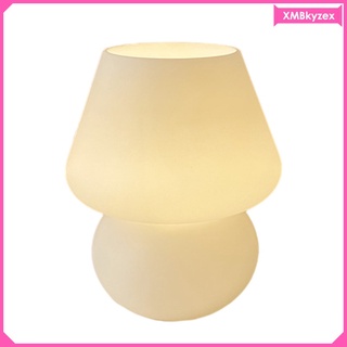 lámpara de mesa de vidrio despojado para decoración del hogar para dormitorio, habitación de niños