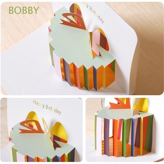 bobby regalo 3d estéreo tarjeta de cumpleaños tarjeta de deseos niños tarjeta de cumpleaños creativa tarjeta de agradecimiento boda tarjeta de deseos día de san valentín tarjeta de felicitación