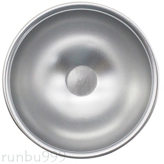 [Runbu999] 3 moldes de aleación de aluminio hemisféricos para tartas, bricolaje, medio círculo, Semicircular, gelatina, pudín, molde para hornear (9)