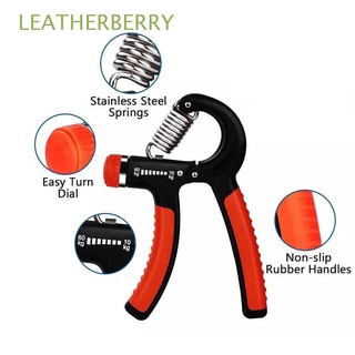 LEATHERBERRY Forearm Fitness Equipments Finger Gripper Hand Grips Wrist Muscle Training Pinch Gym Exerciser Strength Fitness Tool/Multicolor