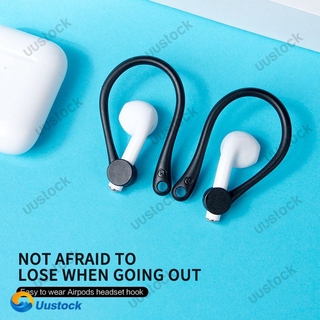 2pcs Mini Anti-caída Bluetooth auriculares auriculares soporte para Air-pods 1 2 UUS