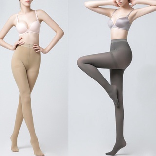 SUM Women's Velvet Opaque Footed Panty Hose Silky Tights Leggings Seamless Stockings (9)