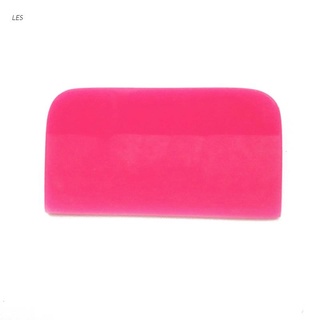 LES 10*55cm Pink Scraper Soft Rubber Squeegee Tint Tools Glass Water Wiper Car Styling Sticker Accessories Window Film Card Squeegee