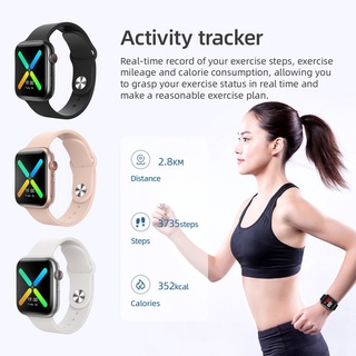 X8 Smartwatch Bluetooth chamada Heart Monitor inteligente relógio inteligente For Iphone Android For Men Women