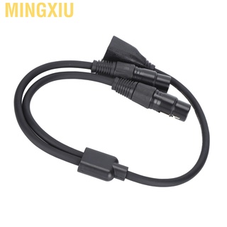Mingxiu JORINDO JD6097 Cable adaptador Dual XLR hembra a RJ45 Y convertidor de micrófono de conexión