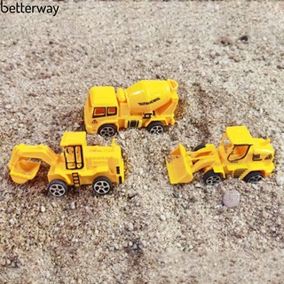 Betterway No batería construcción camión juguete Mini tamaño camión construcción modelo resistente al desgaste para adolescentes (8)