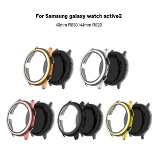 Funda Protectora Para Samsung Galaxy watch active 2 44 Mm/40 Protector De Vidrio Parachoques Shell Marco Para Smartwatch active2
