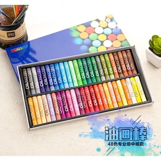 48 colores/juego De bolígrafos De Cera Para estudiantes arte/Pastel con aceite De 48 colores X 11mm
