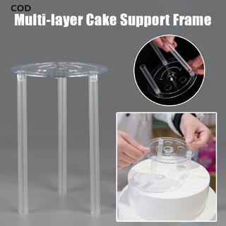 [cod] 4/6/8/10/12 pulgadas multicapa soporte de tarta marco práctico soporte de tarta redondo caliente