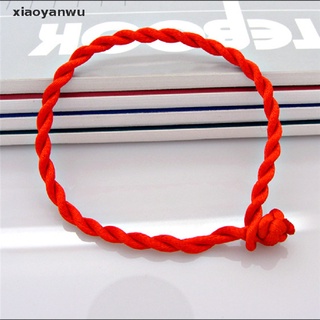 [xiaoyanwu] 50x cuerda cuerda kabbalah pulseras de la suerte contra el mal ojo para el éxito rojo negro [xiaoyanwu]
