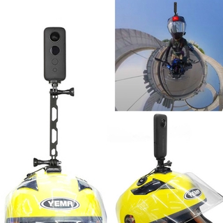 Motocicleta Extreme deportes soporte casco accesorios de montaje para Insta360 ONE X y una cámara de acción panorámica