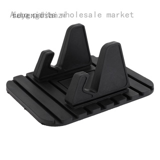 Suyenglshi - soporte de silicona antideslizante para teléfono, antideslizante, almohadilla para coche