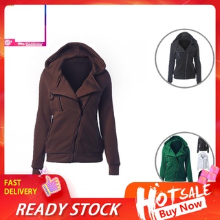 Cute_ sudadera con capucha resistente al frío chaqueta de manga larga con capucha Casual sudadera Slim Fit Outwear (1)
