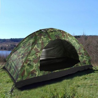 protección uv impermeable una persona tienda de campaña para camping senderismo