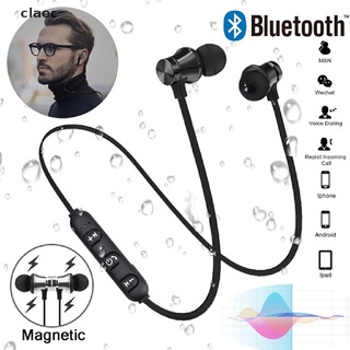 [claec] auriculares intrauditivos bluetooth 4.2 estéreo auriculares inalámbricos magnéticos [claec]