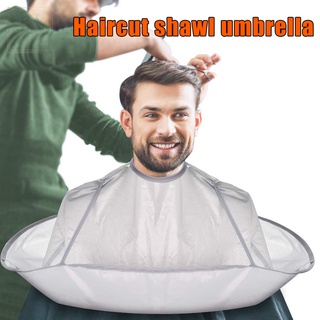 corte de pelo capa paraguas impermeable para peluquería capa barba afeitado corte de pelo accesorios