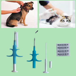 DIV 6 bag/set New Animal Chip Syringe Implantable Identification ID Dogs Pet Insurance Chips 1.25x7 mm (6)
