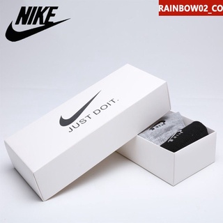 Promotion Calcetines deportivos Nike Calcetines de algodón para hombres y mujeres de moda en un color liso rainbow02_co