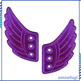2 Piezas Zapatos De Mujer Angel Wings Accesorios Brillante Charm Alas Para Zapatillas De Deporte