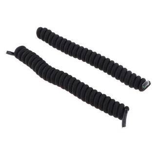 3x espiral bobina elástica sin lazo cordón rizado, flexible zapato