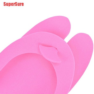 SuperSure 12 pares de zapatillas de espuma desechables Salon Spa pedicura sandalias de espuma Slippper (4)