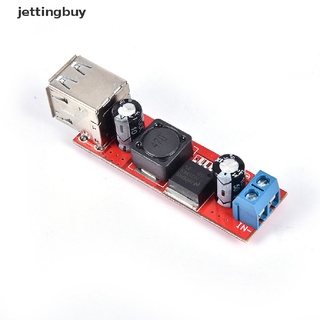 [jettingbuy] Dc 6V-40V 12V a 5V 3A cargador USB Dual DC-DC convertidor de paso hacia abajo módulo LM2596 caliente (1)