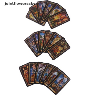jfco - juego de cartas de tarot (78 unidades, orientación del destino)
